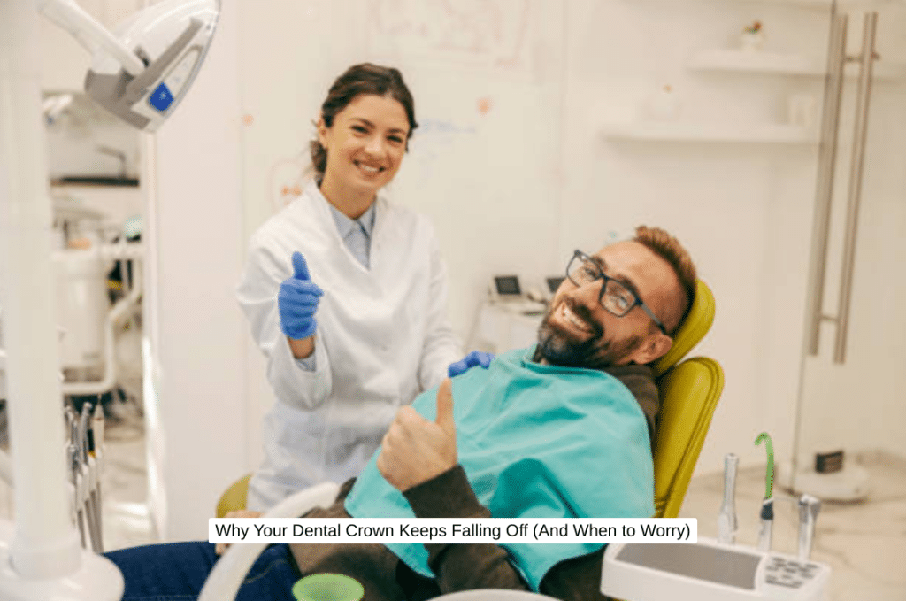 Why Your Dental Crown Keeps Falling Off (And When to Worry)