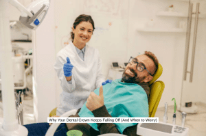 Why Your Dental Crown Keeps Falling Off (And When to Worry)