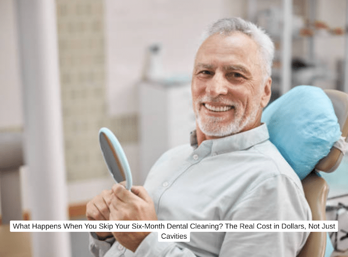 What Happens When You Skip Your Six-Month Dental Cleaning? The Real Cost in Dollars, Not Just Cavities